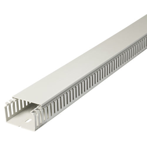 Canale di cablaggio - GN-HF-A6/4 - SES-STERLING - in ABS / con scanalature / senza alogeni