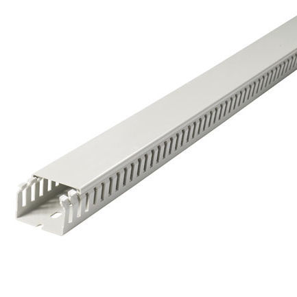 Canale di cablaggio - GF-DIN-SH-A7/5 - SES-STERLING - in plastica / con scanalature
