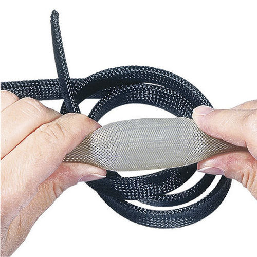 Guaina di protezione - PLIOSIL PET-S - SES-STERLING - intrecciata / per cavi / in PET