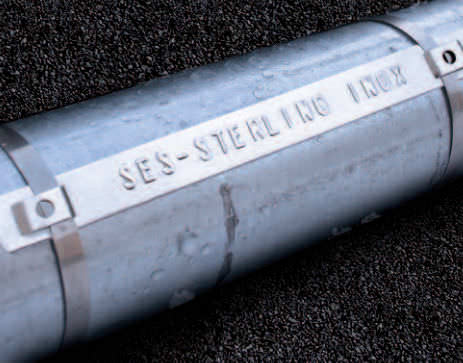 Etichetta antimanomissione - SES-STERLING - in acciaio inossidabile / per prodotti chimici / per acciaio inossidabile