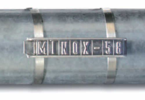 Etichetta di identificazione - PLIOMARK MINOX series  - SES-STERLING - in acciaio inossidabile / per l'industria chimica