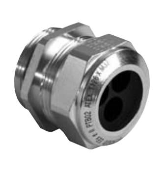 Pressacavo in ottone nichelato - MS EX MULTI series - SES-STERLING - antideflagrante / a multipli passaggi
