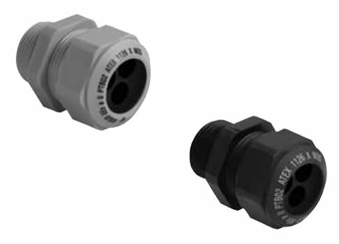 Pressacavo in nylon - GFK EX MULTI series - SES-STERLING - antideflagrante / a multipli passaggi