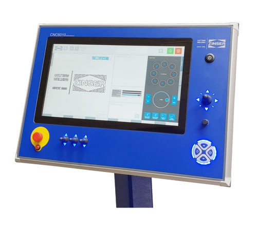 Controllo numerico per macchina di taglio al plasma - 6010 - ZINSER GmbH - 32 assi / touch screen / EtherCAT