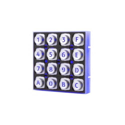 Tastiera numerica 12 tasti - M series - EOZ - 16 tasti / 4 tasti / a muro