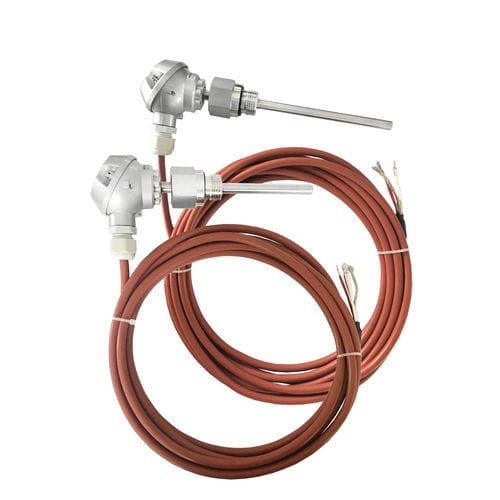 Sonda Di Temperatura RTD Pt100, Cavo 2m, Range -50 A 300°C, Filettatura 1/2 NPT, Acciaio Inox - 4