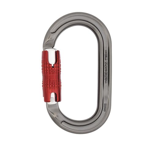 Moschettone con blocco - A32x series - DMM Professional - in alluminio / simmetrico / ovale