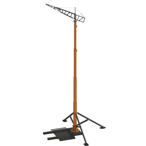 Gru a bandiera a colonna - GIRAF 360 - KAYA YAPI IC MIMARLIK A.S. - a rotazione completa / telescopica