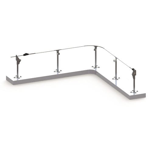 Linea vita orizzontale - K-2010 C - KAYA YAPI IC MIMARLIK A.S.