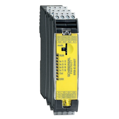 Modulo di ingresso di sicurezza - SRB-E-204PE  - SCHMERSAL - per sensore / su guida DIN / ad inserimento