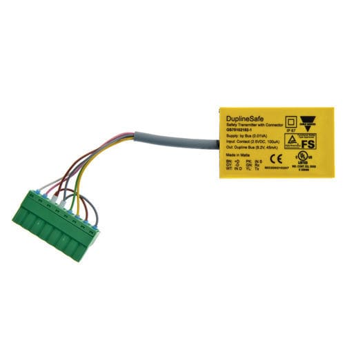 Modulo di ingresso di sicurezza - GS75102192-1 - SCHMERSAL - a innesto / da integrare / 2 cavi