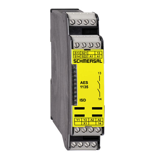 Relè di sicurezza su guida DIN - AES 113x series - SCHMERSAL - monocanale