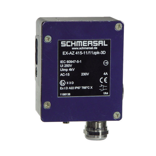 Interruttore multipolare - EX-AZ 415-11/11ZPK-3D - SCHMERSAL - antideflagrante / IP67 / ATEX