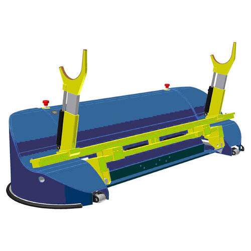 Carrello per movimentazione - TOPLIFT N - Off. Giovanelli - per rotoli