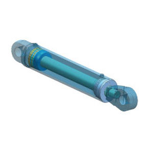 Cilindro idraulico - DE 250 DH series - DOUCE HYDRO - a doppio effetto / rinforzato / saldato
