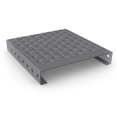 Grigliato in acciaio galvanizzato - Formstep N - Meiser - in alluminio / in acciaio inossidabile / in lamiera