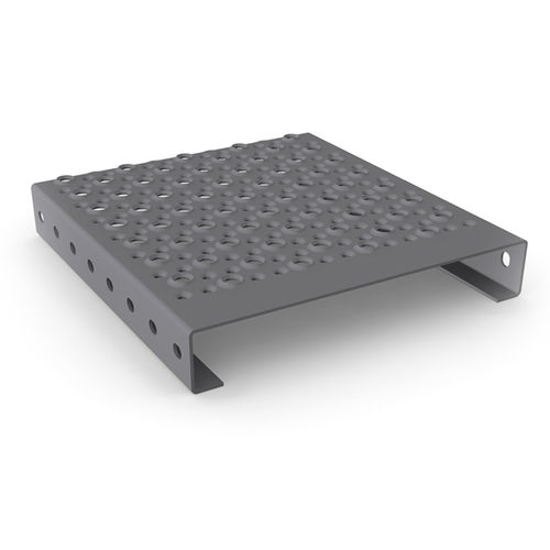 Grigliato in acciaio galvanizzato - Formstep O4 - Meiser - in alluminio / in acciaio inossidabile / in lamiera