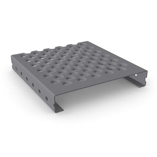 Grigliato in acciaio galvanizzato - Airstep N - Meiser - in alluminio / in acciaio inossidabile / in lamiera