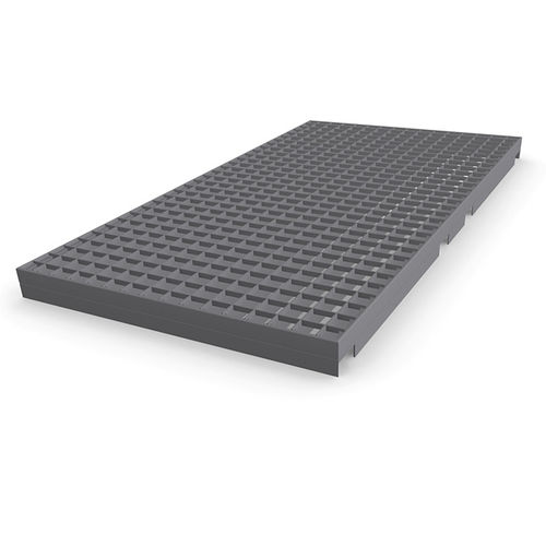 Grigliato in metallo - Meiser - a maglia quadrata / per scaffalature / per scaffalatura