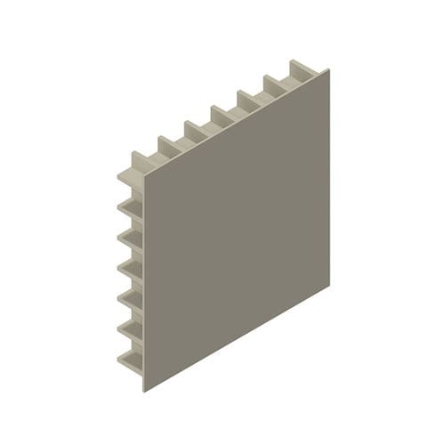 Grigliato GRP - Meiser - con lamelle inclinate / da pavimento / per pannelli