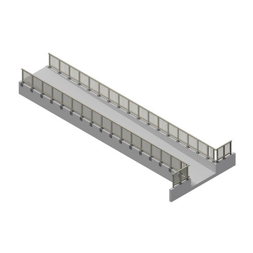 Parapetto autoportante - Meiser - GRP / galvanizzato