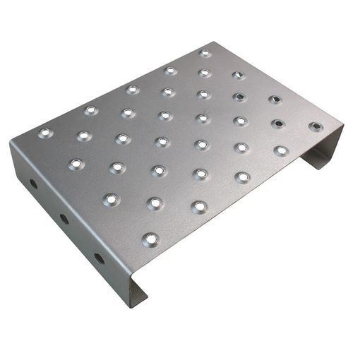 Grigliato in acciaio galvanizzato - Stepplus N - Meiser - in alluminio / in acciaio inossidabile / antiscivolo