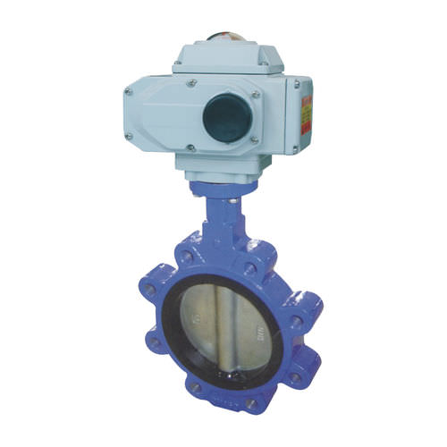 Valvola a farfalla - D971X-10C, DNV, CE - Zhejiang Kangsaite Valve Co., Ltd. - elettrica / tipo lug