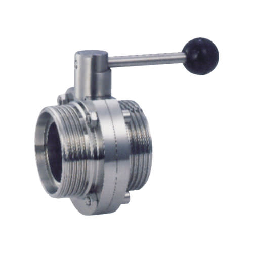 Valvola a farfalla - D21X-10P/R - Zhejiang Kangsaite Valve Co., Ltd. - manuale / per liquidi alimentari e bevande