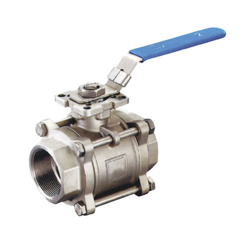 Valvola a sfera - Q11F-16P/R (3PC) - Zhejiang Kangsaite Valve Co., Ltd. - a leva / 3 pezzi / in acciaio inossidabile