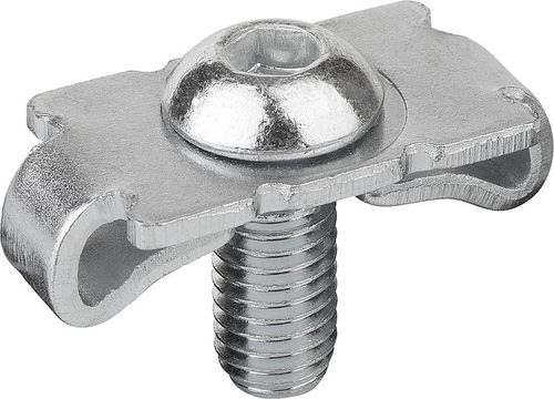 Elemento di fissaggio per profilati in alluminio - 10200 - norelem - Éléments standard mécaniques - in acciaio