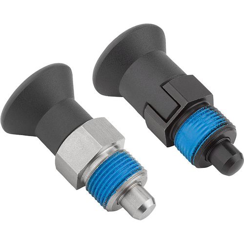 Pistoncino a molla bloccabile - 03089 - norelem - Éléments standard mécaniques