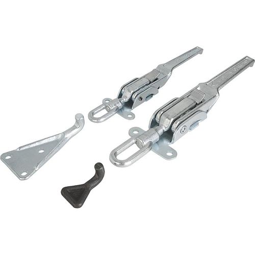 Chiusura a leva in acciaio - 05560 - norelem - Éléments standard mécaniques - regolabile / a uncino