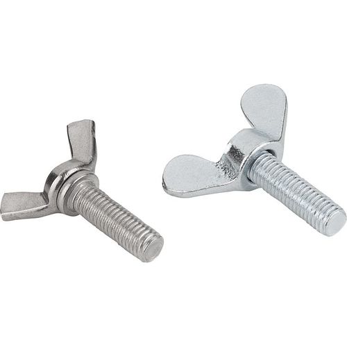 Vite a farfalla in acciaio - 07199 - norelem - Éléments standard mécaniques