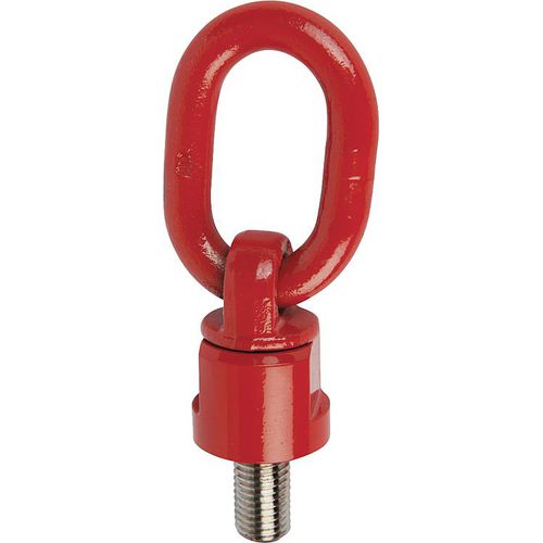 Anello di sollevamento articolato - 07710 - norelem - Éléments standard mécaniques - girevole a 360° / ad avvitamento
