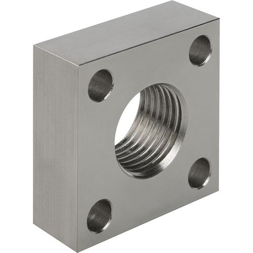 Flangia in acciaio - 26320 - norelem - Éléments standard mécaniques - perforata / quadrata