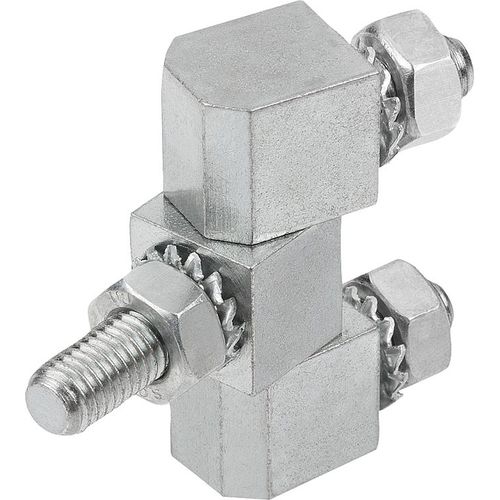 Cerniera in acciaio inossidabile - 27890 - norelem - Éléments standard mécaniques - in acciaio / avvitabile / 180°