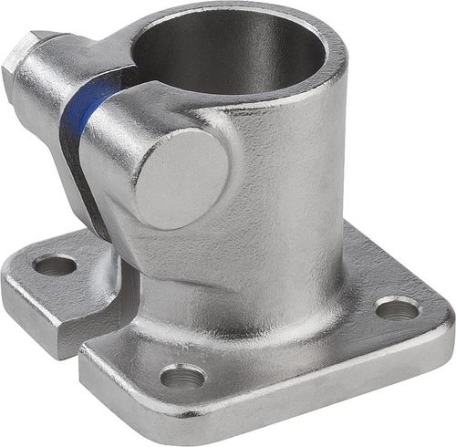 Connettore per tubi rotondo - 29010 - norelem - Éléments standard mécaniques - in acciaio inossidabile / con base