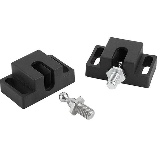 Nottolino a sfere - 03075-10 - norelem - Éléments standard mécaniques - in acciaio / in acciaio inossidabile / in plastica