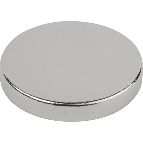 Magnete in ferro-boro NdFeB - 09000 - norelem - Éléments standard mécaniques - di fermo piatto / a disco / per ufficio