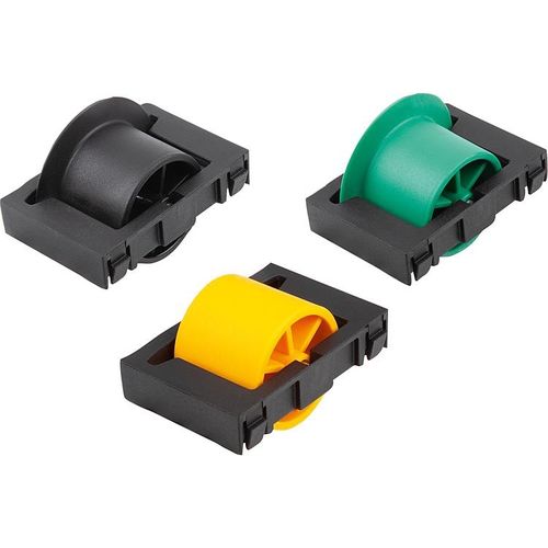Rullo per rotaia - 10448 - norelem - Éléments standard mécaniques - in plastica