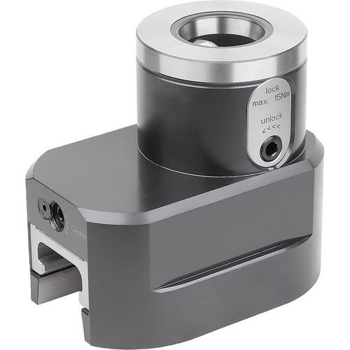 Sistema di bloccaggio e centraggio per lavorazione meccanica 5 assi - 42201-15-135981250 - norelem - Éléments standard mécaniques - in acciaio / rinforzato / modulare