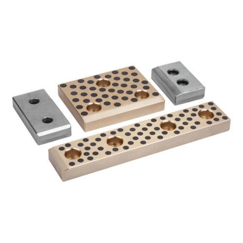 Piastra di scorrimento in bronzo - 23765 - norelem - Éléments standard mécaniques - in acciaio