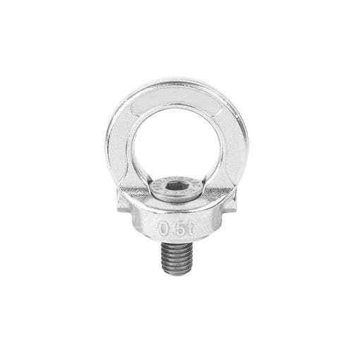 Anello di sollevamento girevole a 360° - 07695-01 - norelem - Éléments standard mécaniques - ad avvitamento / forgiato / in acciaio inossidabile