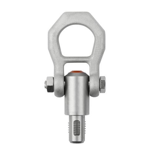 Anello di sollevamento articolato - 07785-01 - norelem - Éléments standard mécaniques - girevole a 180° / filettato / in acciaio inossidabile