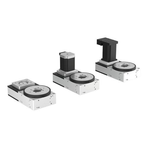 Tavola di posizionamento rotativa - 21085-10 - norelem - Éléments standard mécaniques - a motore / con trasmissione a cinghia / in acciaio inossidabile
