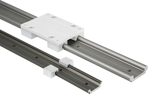 Guida lineare a pattino - 21240 - norelem - Éléments standard mécaniques - in alluminio / su rotaia profilata