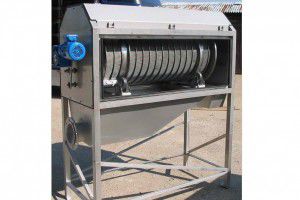 Sgrigliatore a tamburo - Inlet Industrial Drum Screen - WPL Ltd - Sewage Treatment & Wastewater Solutions - per trattamento delle acque reflue