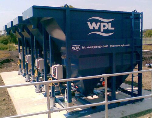 Serbatoio di decantazione primaria - Lamella Plate Settlement Tank - WPL Ltd - Sewage Treatment & Wastewater Solutions - in metallo / verticale