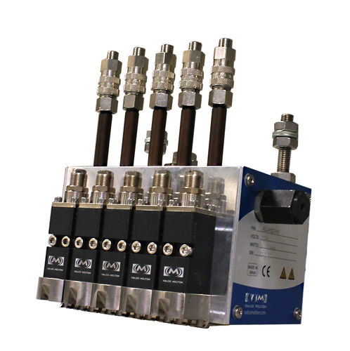 Pistola di polverizzazione - FlexSpray™ - Valco Melton - ad aria / per colla termofusibile / automatica