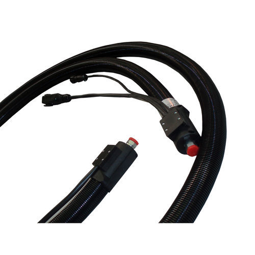Tubo riscaldante con rivestimento interno in PTFE - Valco Melton - scanalato / standard / con treccia in acciaio inossidabile